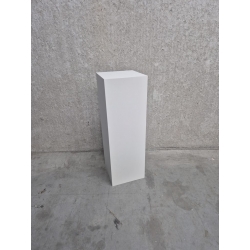Solits sokkel wit mat, 20 x 20 x 60 cm (LxBxH) - SALE