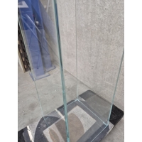 glazen sokkel, 25 x 25 x 100 cm (LxBxH) - SALE