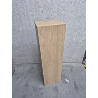 sokkel eiken fineer, 30 x 30 x 100 cm (LxBxH) - SALE