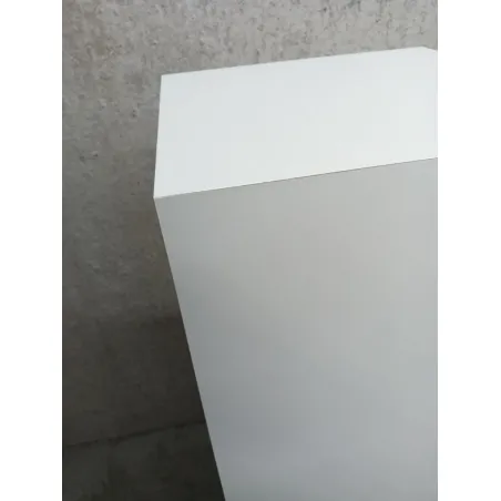 Solits sokkel wit mat voor 50% korting