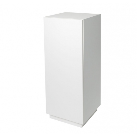Kast sokkel wit mat, 30 x 30 x 100 cm (LxBxH) - B-KWALITEIT