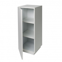 Kast sokkel wit mat, 30 x 30 x 100 cm (LxBxH) - B-KWALITEIT
