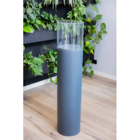 Ronde plexiglas beschermkappen voor productpresentatie