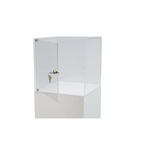 Plexiglas vitrinekap | plexiglas stolp | maquettekap op maat