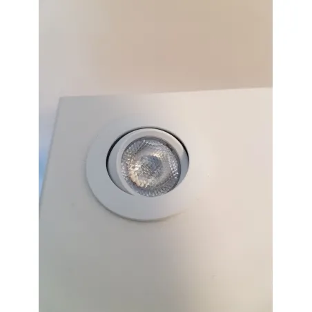 LED-Spot, Type 8, diam. 35mm. 1W, wit