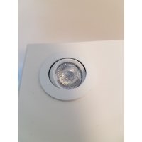 LED-Spot, Type 8, diam. 35mm. 1W, wit