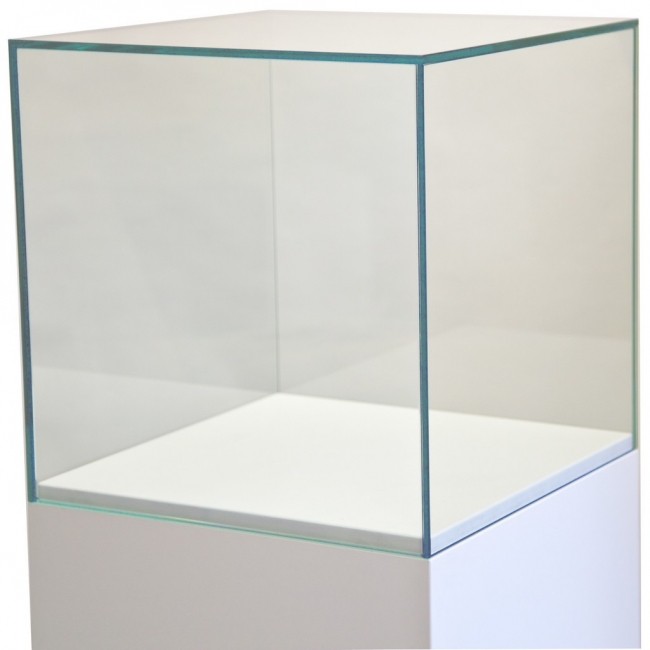 glazen vitrinekap, 35 x 35 x 35 cm (lxbxh), 6mm glas