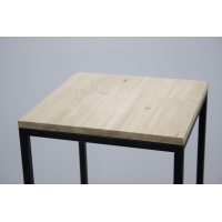 industriÃ«le stalen sokkel, 50 x 50 x 100 cm (lxbxh)