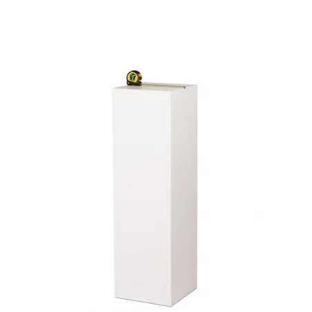 witte sokkels | plantenzuilen | zuilen wit