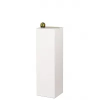 witte sokkels | plantenzuilen | zuilen wit
