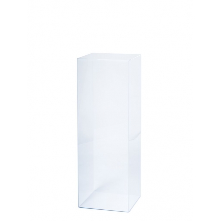 Plexiglas sokkels | zuilen  van plexiglas | ook op maat in kleur